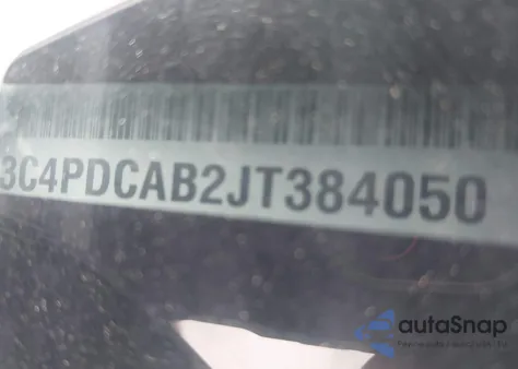 2018 Dodge Journey Se from USA, damaged, VIN 3C4PDCAB2JT384050